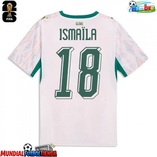 Camiseta Senegal Ismaila Sarr #18 Primera Equipación Replica Mundial 2026 mangas cortas